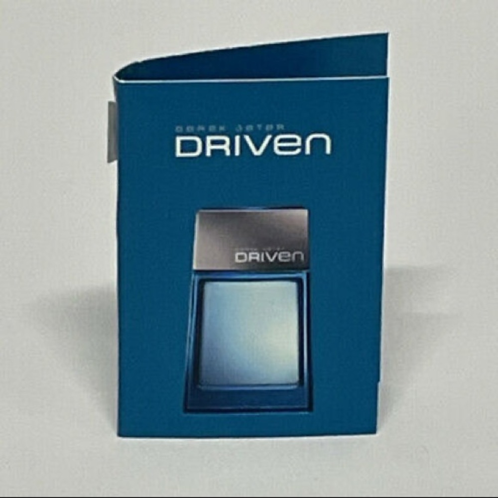 Avon DEREK JETER DRIVEN Blue cologne samples pack of 5!